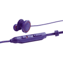 JBL QUANTUM 50 WIRED IN-EAR GAMING HEADSET W/ VOLUME SLIDER & MIC MUTE (PURPLE) - DataBlitz