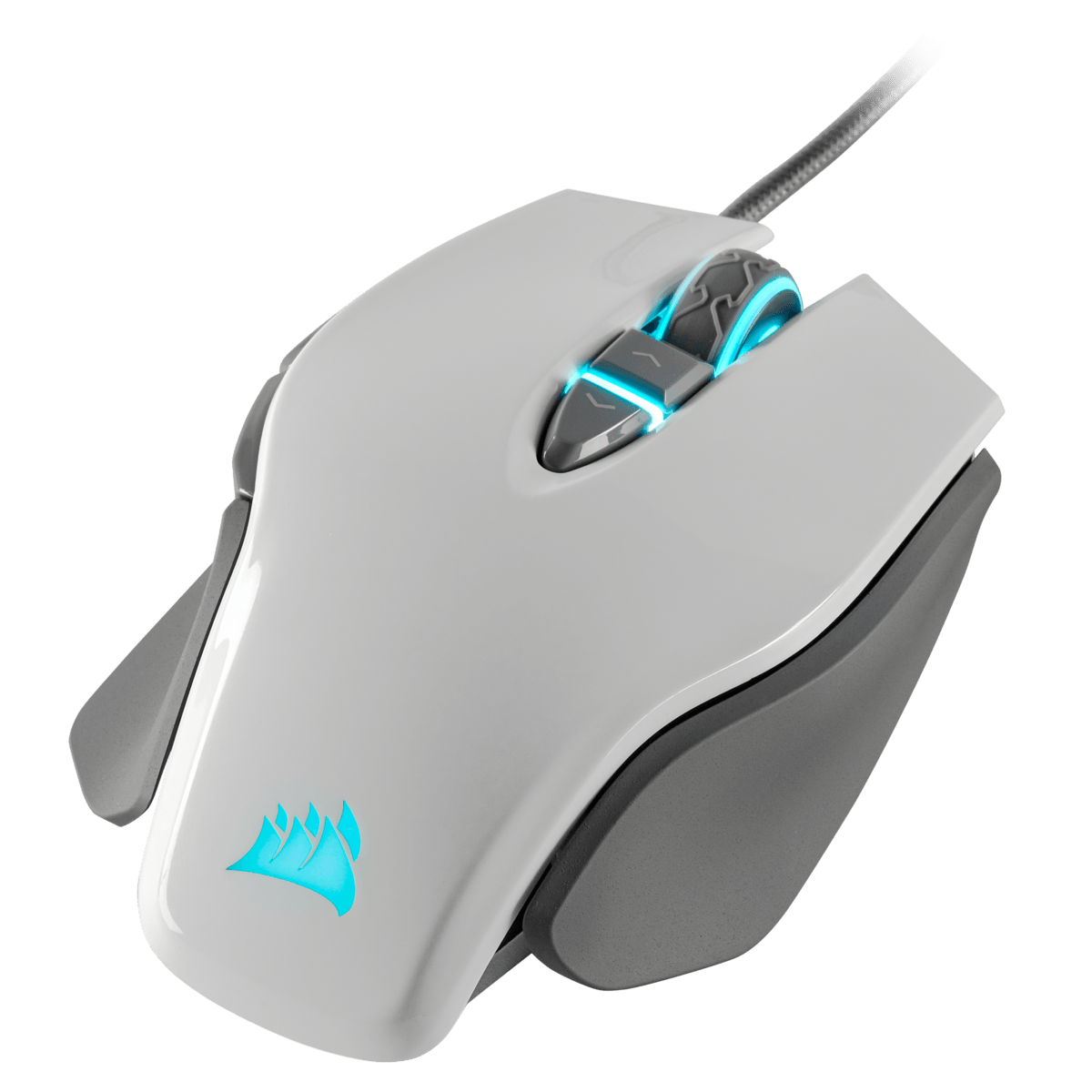 CORSAIR M65 RGB ELITE TUNABLE FPS GAMING MOUSE (WHITE) - DataBlitz