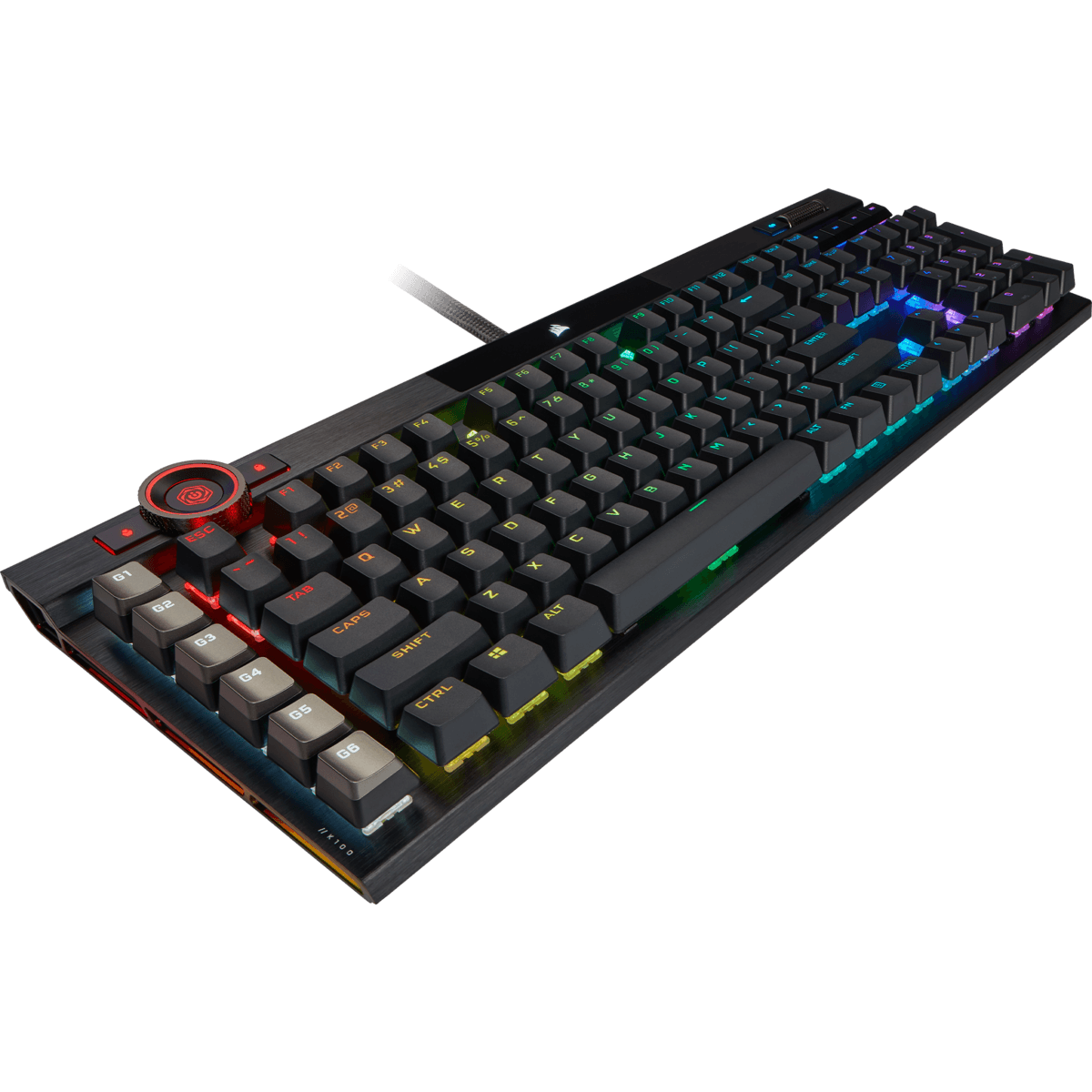 CORSAIR K100 RGB OPTICAL MECHANICAL GAMING KEYBOARD (LINEAR & HYPER FAST) - DataBlitz
