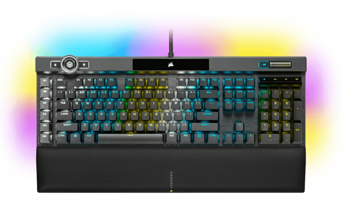 CORSAIR K100 RGB OPTICAL MECHANICAL GAMING KEYBOARD (LINEAR & HYPER FAST) - DataBlitz