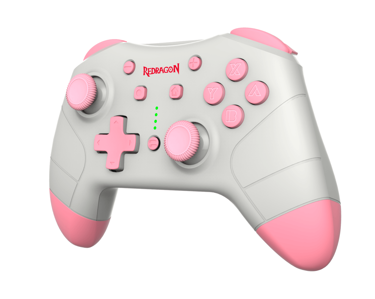 REDRAGON PLUTO BLUETOOTH GAMEPAD FOR SWITCH (PINK) (G815P) - DataBlitz