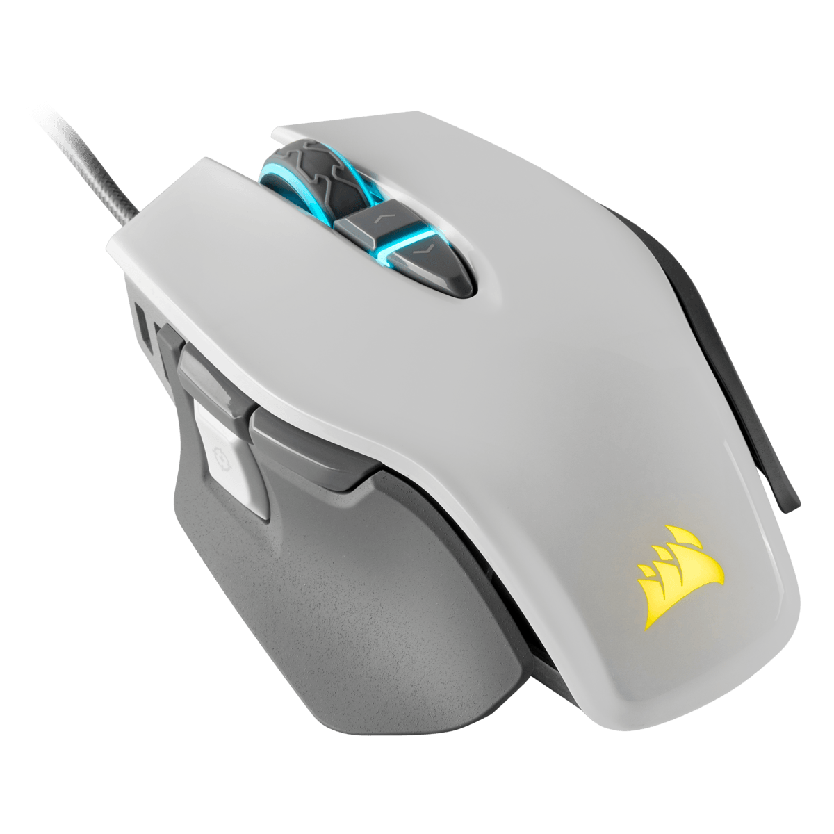 CORSAIR M65 RGB ELITE TUNABLE FPS GAMING MOUSE (WHITE) - DataBlitz