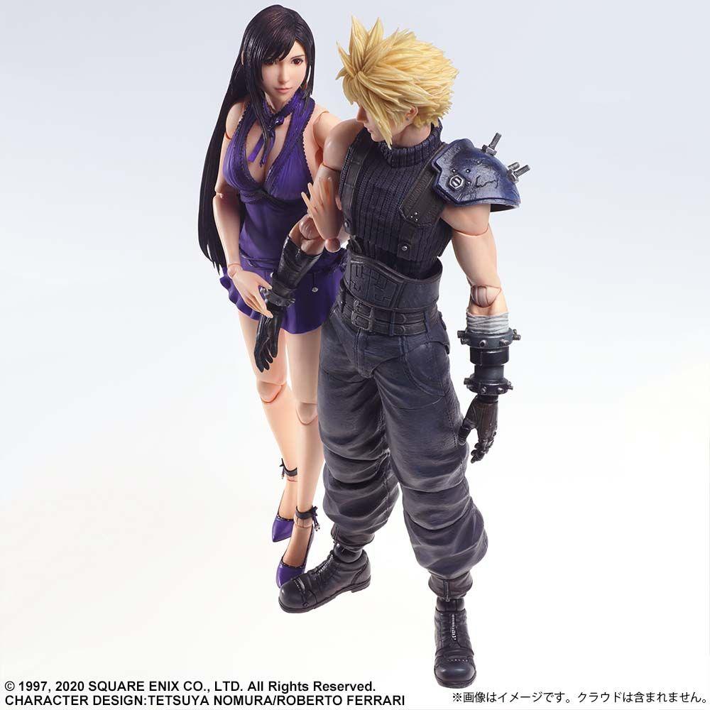 Final Fantasy VII Remake Play Arts Kai Action Tifa Lockhart Dress Ver. - DataBlitz