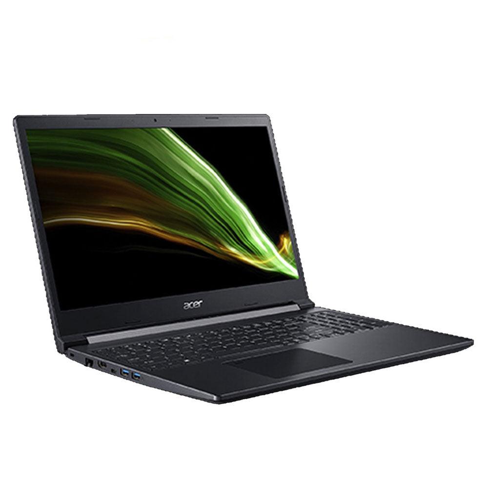 ACER Aspire 7 A715-42G-R5C5 Laptop (Charcoal Black) | 15.6" FHD 1920x1080 | RYZEN 5 5500u | 8GB DD4 | 512GB SSD | RTX 3050 | Windows 11 Home | ACER Entry Run Rate Backpack E-1620-P | RAPOO N1500 Wired Optical Mouse (White) - DataBlitz