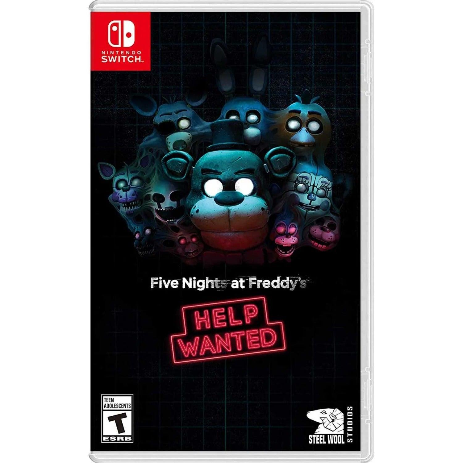 NINTENDO SWITCH FIVE NIGHTS AT FREDDYS HELP WANTED