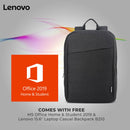 LENOVO YOGA SLIM 7 PRO 14ACH5 82MS0014PH LAPTOP (SLATE GREY) | 14" FHD | RYZEN 7 5800H | 16GB DDR4 | 1TB SSD | AMD RADEON | WIN10 + MS OFFICE HOME & STUDENT 2019 + LENOVO 15.6-INCH LAPTOP CASUAL BACKPACK B210 - DataBlitz