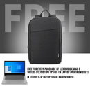 LENOVO IDEAPAD 3 14ITL05 81X70077PH LAPTOP (PLATINUM GREY) | 14" FHD | i3-1115G4 | 8GB DDR4 | 512GB SSD | INTEL UHD | WIN11 + LENOVO LAPTOP CASUAL BACKPACK B210 - DataBlitz