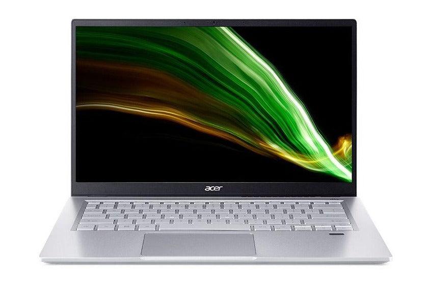 ACER Swift 3 SF314-43-R4CP Laptop (Pure Silver) | 14" FHD | Ryzen 5 5500U | 8GB DDR4 | 512 GB SSD | AMD RADEON | WIN10 MS Office Home & Studen with Free Acer Entry Run Rate Backpack - DataBlitz