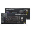 ASUS TUF GAMING K1 MECHANICAL KEYBOARD & M3 OPTICAL WIRED MOUSE COMBO (BLACK) - DataBlitz