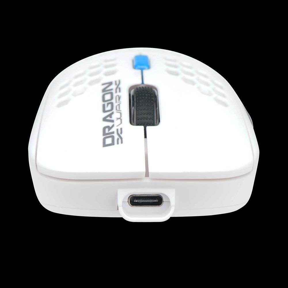 DRAGONWAR INFINITY RGB GAMING WIRELESS MOUSE (WHITE) (ELE-G27W-WH) - DataBlitz