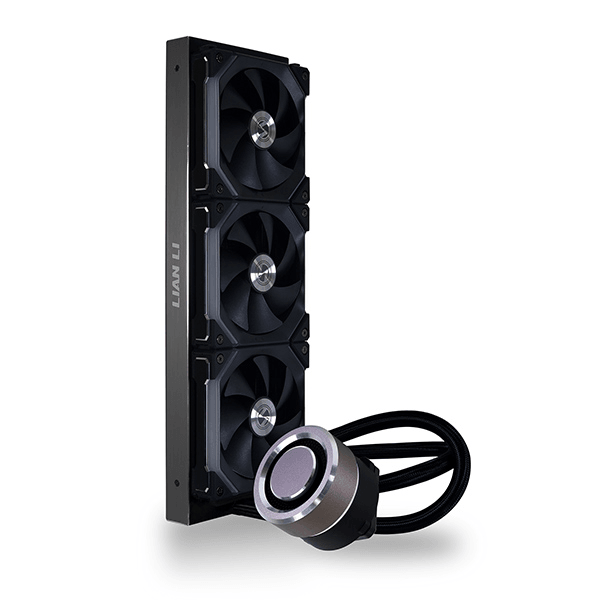 Lian Li Galahad AIO 360 RGB Uni Fan SL120 Edition Closed Loop CPU Cooler (Black) (GA-360SLB) - DataBlitz