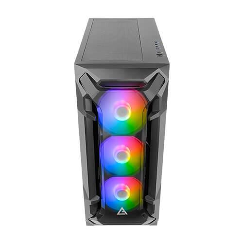 Antec Dark League DF600 Flux ATX Mid-Tower Gaming Case (Black) + Antec 30X60 Gaming Mouse Pad - DataBlitz
