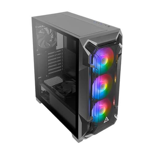Antec Dark League DF600 Flux ATX Mid-Tower Gaming Case (Black) + Antec 30X60 Gaming Mouse Pad - DataBlitz