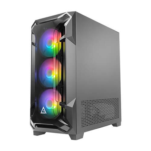 Antec Dark League DF600 Flux ATX Mid-Tower Gaming Case (Black) + Antec 30X60 Gaming Mouse Pad - DataBlitz