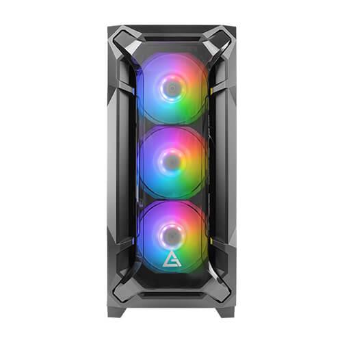 Antec Dark League DF600 Flux ATX Mid-Tower Gaming Case (Black) + Antec 30X60 Gaming Mouse Pad - DataBlitz
