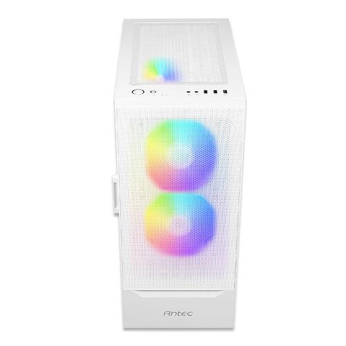 Antec NX410W V2 ATX Mid-Tower Gaming Case (White) + Antec 30X60 Gaming Mouse Pad - DataBlitz