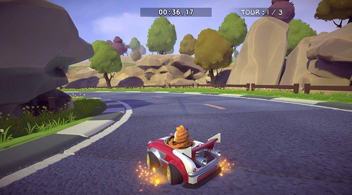 PS4 GARFIELD KART FURIOUS RACING ALL (ENG/FR) - DataBlitz