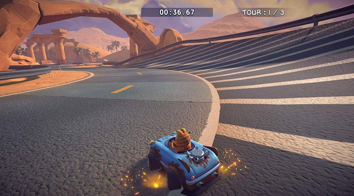 PS4 GARFIELD KART FURIOUS RACING ALL (ENG/FR) - DataBlitz