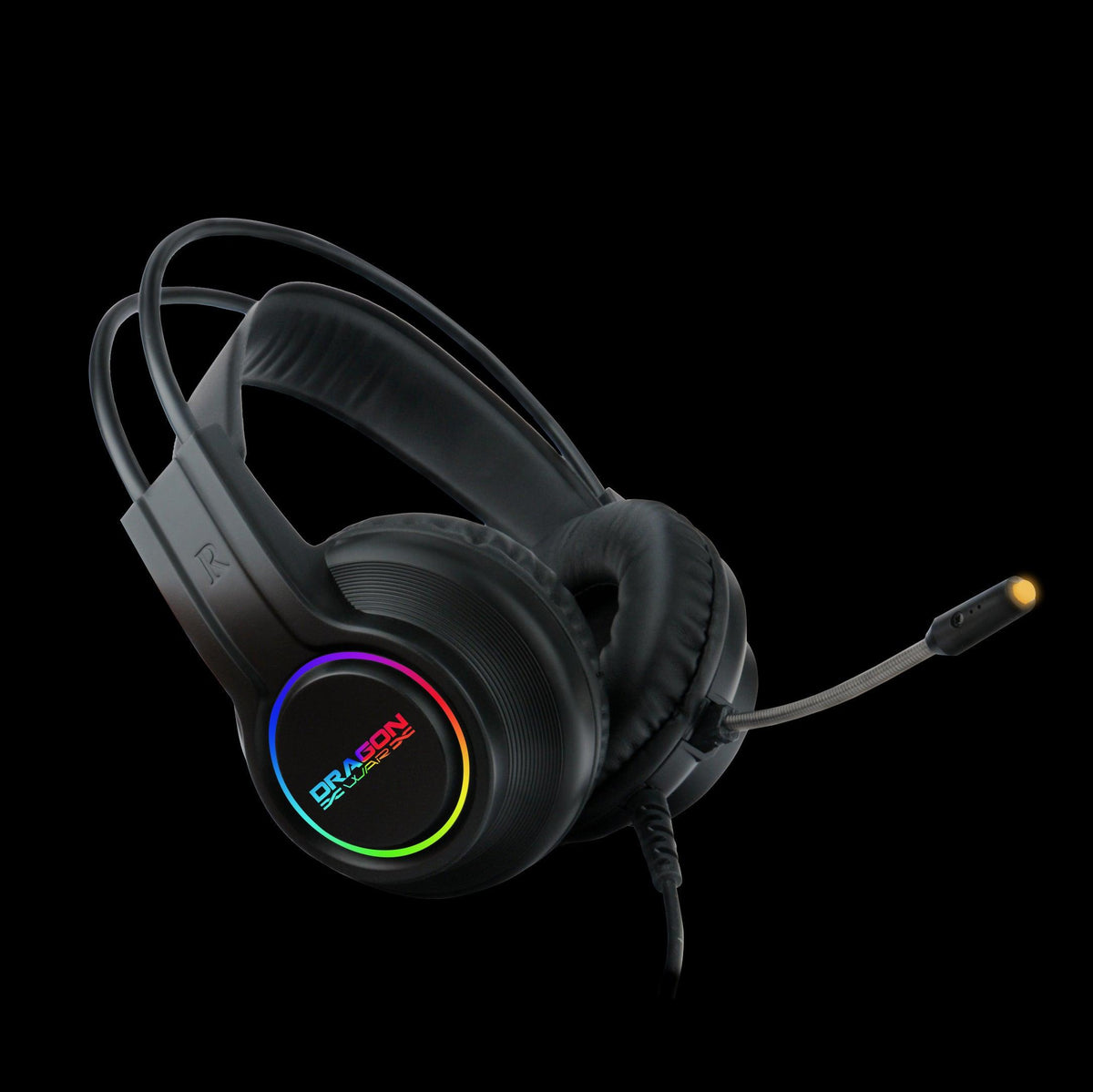 DRAGONWAR 7.1 SOUND EFFECT RGB PRO GAMING HEADSET (G-HS-013-BLACK) - DataBlitz