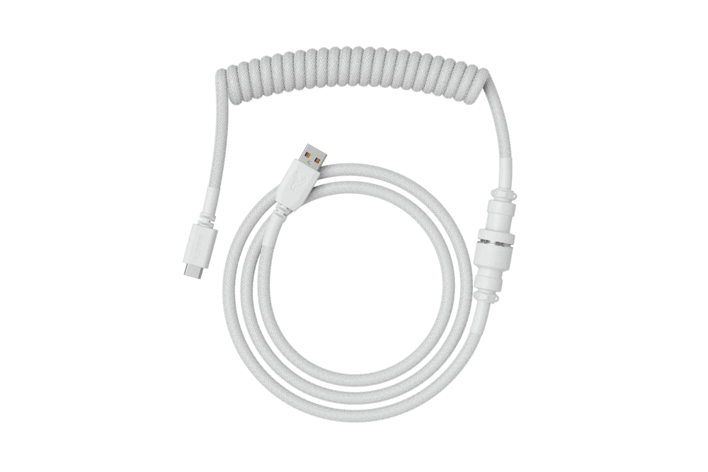 GLORIOUS COILED CABLE (GHOST WHITE) - DataBlitz