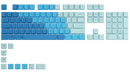 GLORIOUS PREMIUM PBT KEYCAPS (OCEAN) - DataBlitz