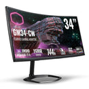 Cooler Master GM34-CW2 34” UWQHD Curved Gaming Monitor - DataBlitz