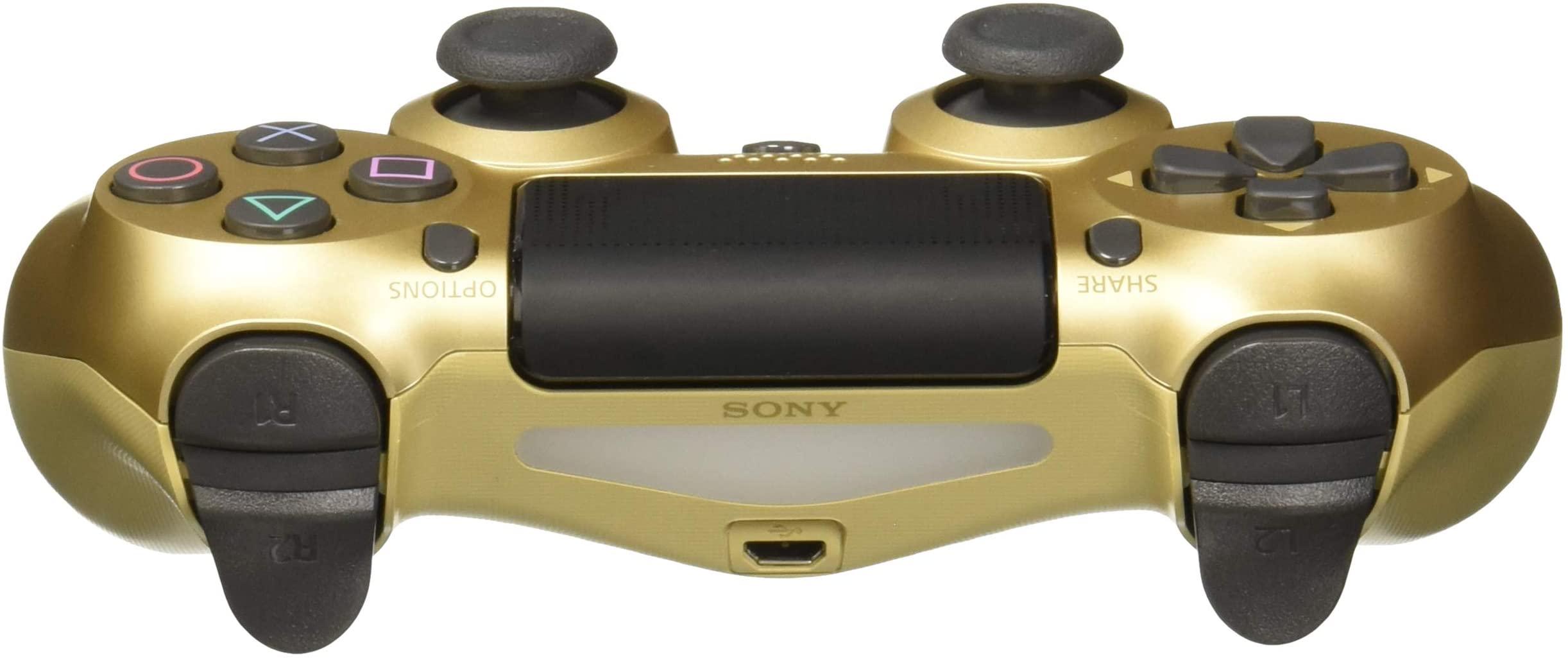 PS4 DUALSHOCK 4 WIRELESS CONTROLLER GOLD ASIAN (CUH-ZCT2G14) - DataBlitz