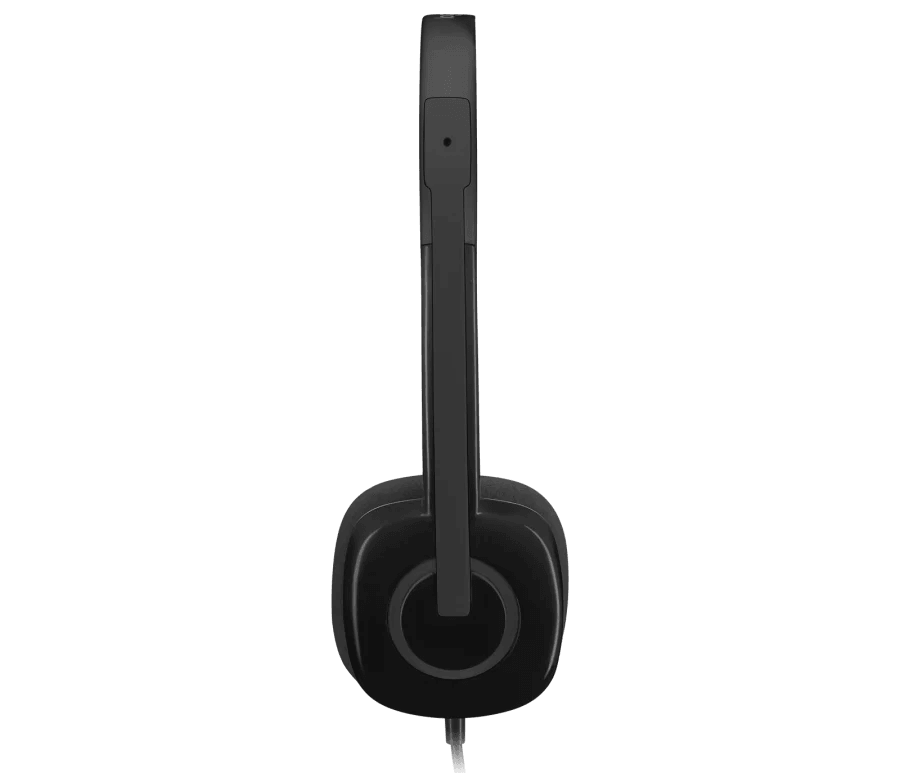 LOGITECH H151 STEREO HEADSET (BLACK) - DataBlitz