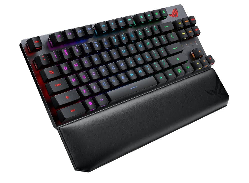 Asus ROG Strix Scope RX TKL Wireless Deluxe Optical Mechanical Gaming Keyboard (ROG RX Blue Switch Clicky & Speedy) (X807) - DataBlitz