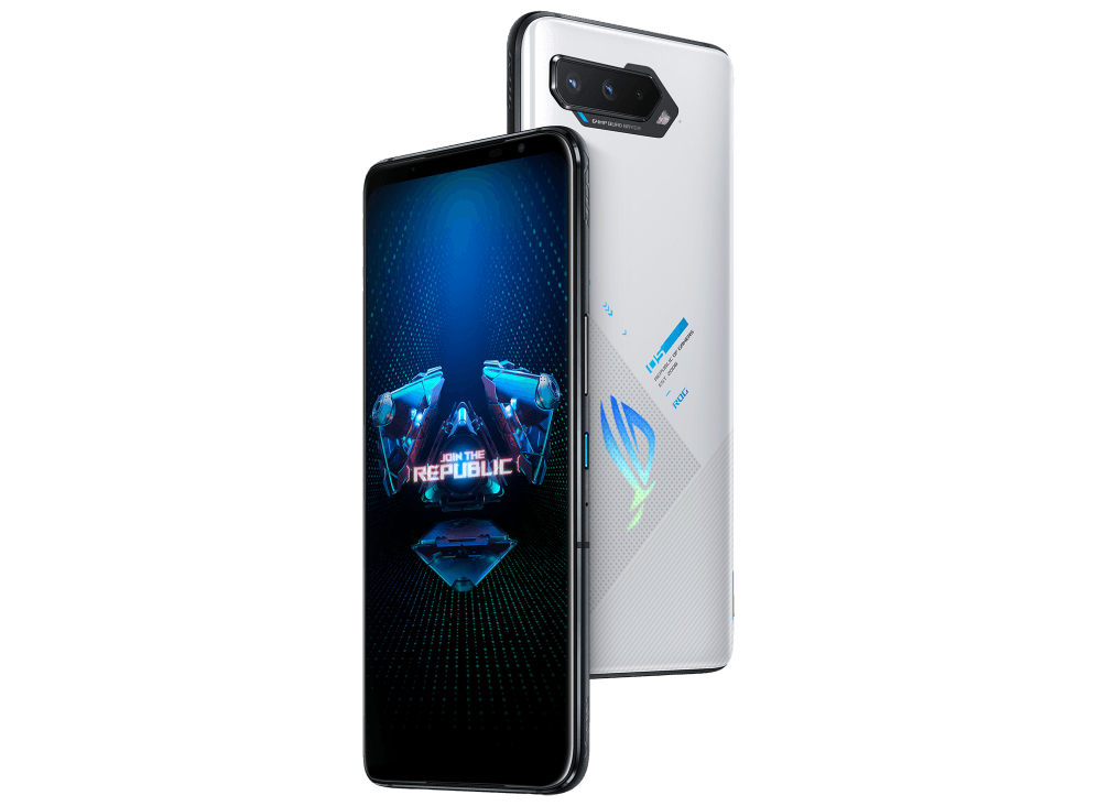 ASUS ROG PHONE 5 (128GB) WHITE + ASUS AEROACTIVE COOLER 5 (ZS673KSF) - DataBlitz