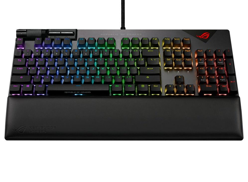 ASUS ROG Strix Flare II Mechanical Gaming Keyboard (ROG NX Red Switch Linear & Swift) - DataBlitz