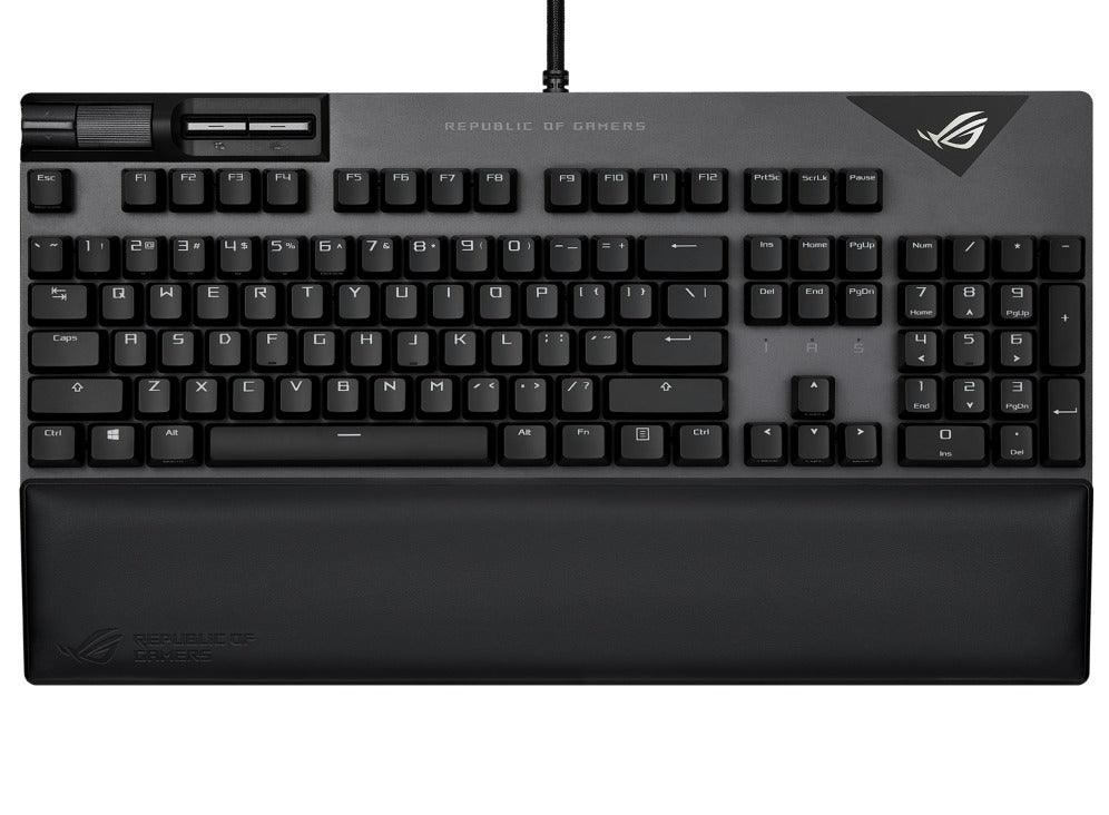 ASUS ROG Strix Flare II Mechanical Gaming Keyboard (ROG NX Blue Switch Clicky & Tactile) - DataBlitz