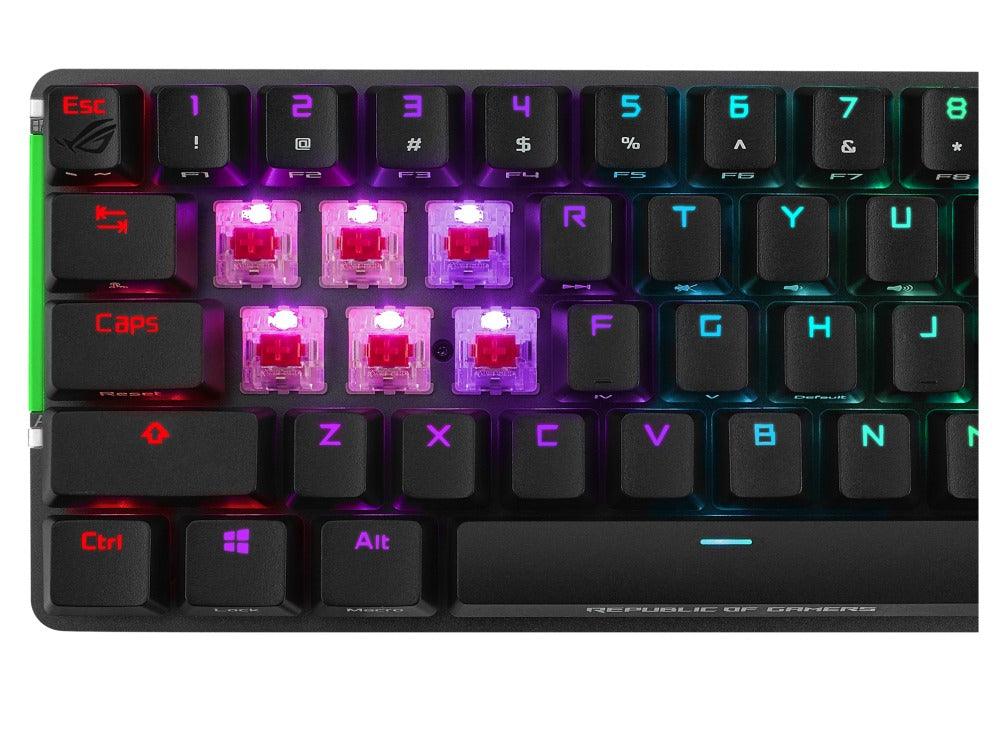 ASUS ROG Falchion NX 65% Wireless RGB Mechanical Gaming Keyboard (ROG NX Red Linear Switches) - DataBlitz