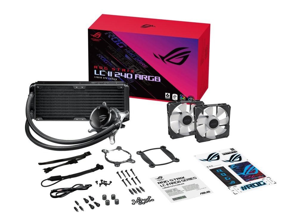 ASUS ROG Strix LC II 240 ARGB Liquid CPU Cooler - DataBlitz