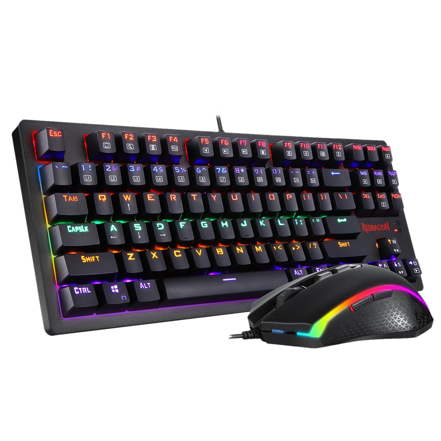 Redragon Gaming Essentials S113 Keyboard/Mouse 2-in-1 Set (S113-KN) - DataBlitz