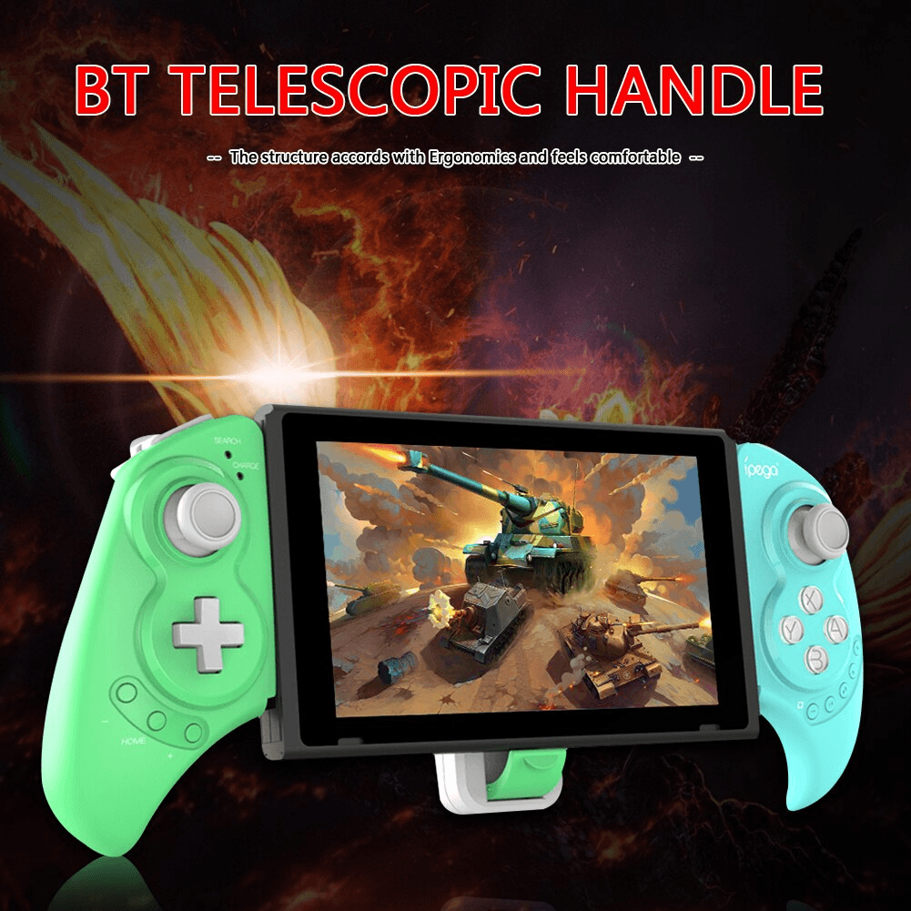 IPEGA TELESCOPIC BLUETOOTH WIRELESS CONTROLLER (ANIMAL CROSSING) FOR N-SWITCH/P3/ANDROID SMARTPHONES/TABLETS/WINDOWS PC (PG-SW029A) - DataBlitz