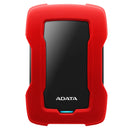 ADATA HD330 Shock-Proof External Hard Drive 2TB (Red) + ADATA Hard Case - DataBlitz