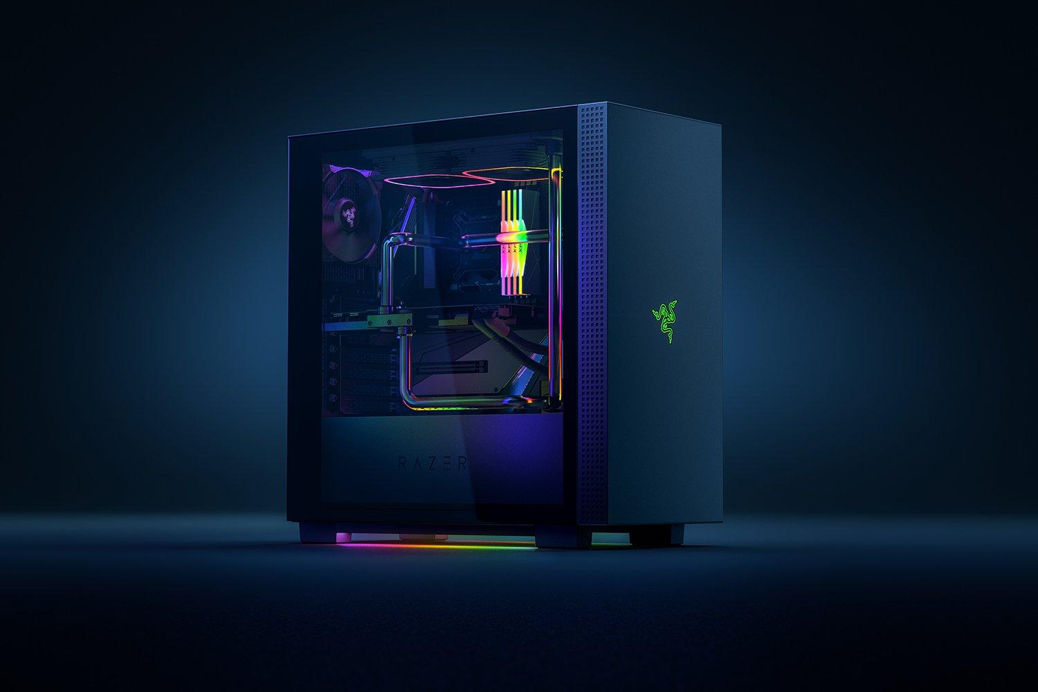 Razer Tomahawk ATX Mid-Tower Gaming Chassis With Razer Chroma RGB - DataBlitz