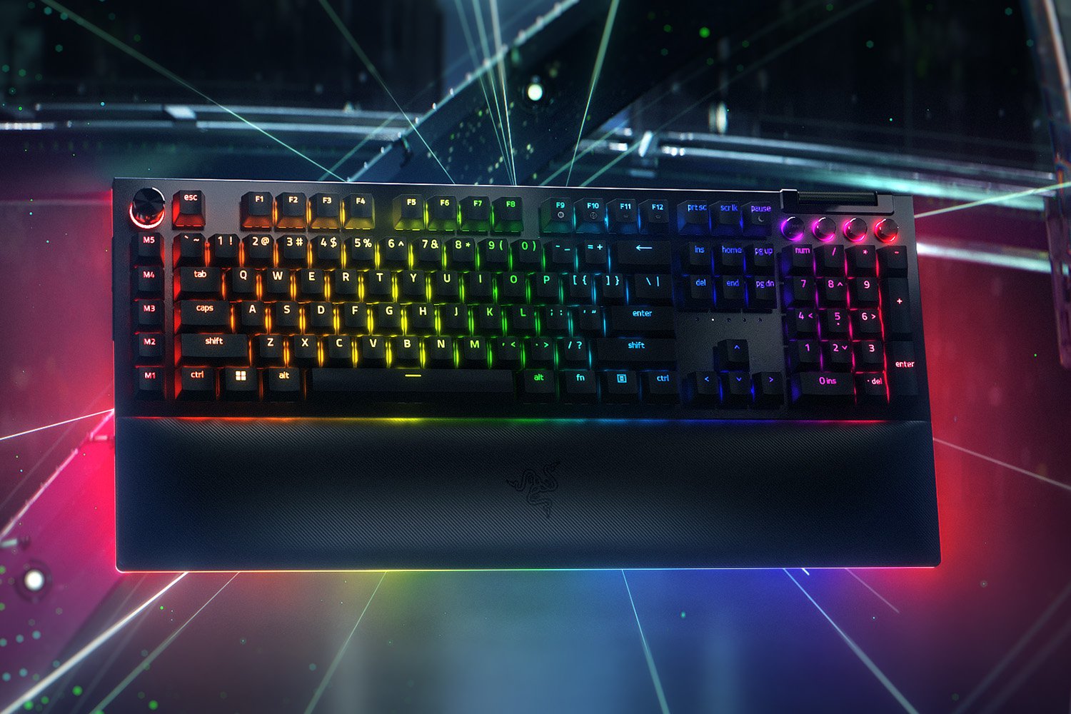 Razer Blackwidow V4 Pro Razer Chroma RGB (Green Switch)