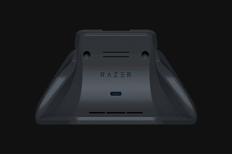 RAZER UNIVERSAL QUICK CHARGING STAND FOR XBOX / XBOX X/S / XBOX ONE ELITE CONTROLLER (CARBON BLACK) - DataBlitz