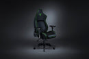 Razer Iskur Gaming Chair With Ergonomic Lumbar Support (Black/Green)