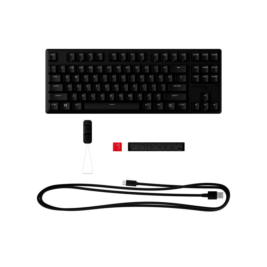 HYPERX Alloy Origins PBT RGB Mechanical Gaming Keyboard (Blue Switch Clicky) for PC/PS5/PS4/XBOX SERIES X/S / XBOXONE (639N4AA#ABA) - DataBlitz
