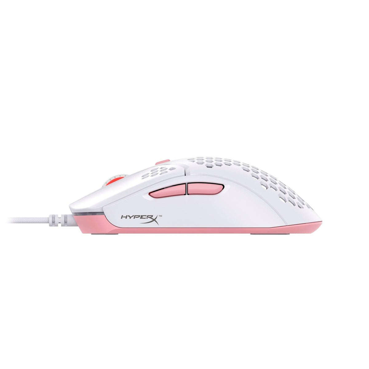 HyperX Pulsefire Haste Ultra-Lightweight RGB Wired Gaming Mouse For PC / PS5 / PS4 / XBOX X/S / XBOX One (White/Pink) - DataBlitz