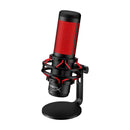 HyperX Quadcast USB Microphone For PC/MAC/PS5/PS4 (Black/Red) (4P5P6AA) - DataBlitz
