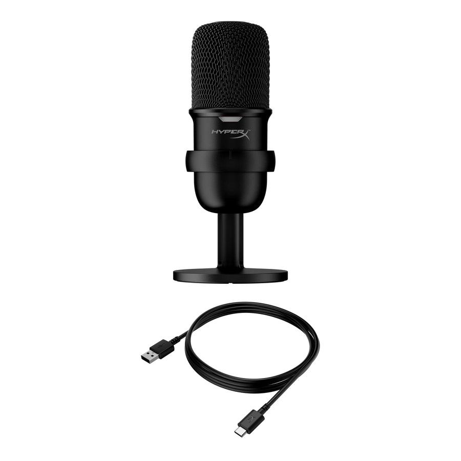 HyperX Solocast USB Microphone For PC/MAC/PS5/PS4 (Black) (4P5P8AA) - DataBlitz
