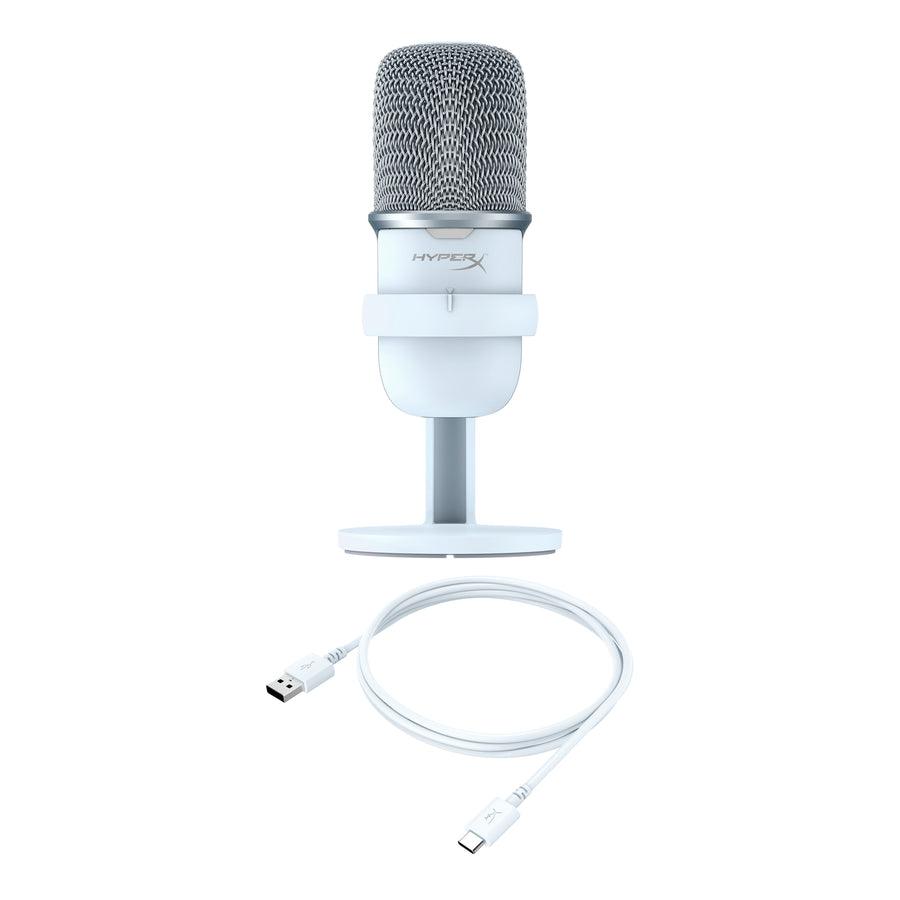HyperX Solocast Usb Gaming Microphone (White) For PC/MAC/PS5/PS4 - DataBlitz