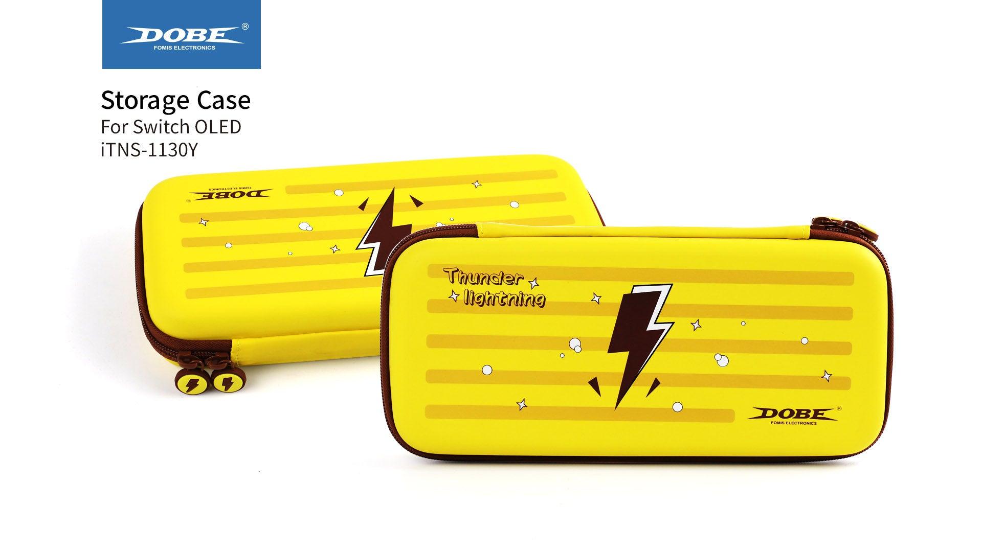 DOBE NSW STORAGE CASE FOR SWITCH OLED YELLOW (TNS-1130) - DataBlitz
