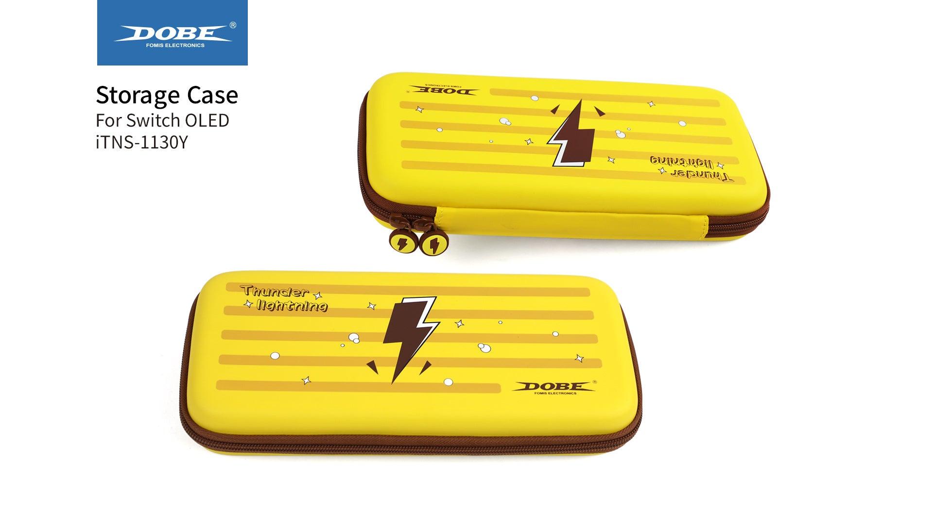 DOBE NSW STORAGE CASE FOR SWITCH OLED YELLOW (TNS-1130) - DataBlitz