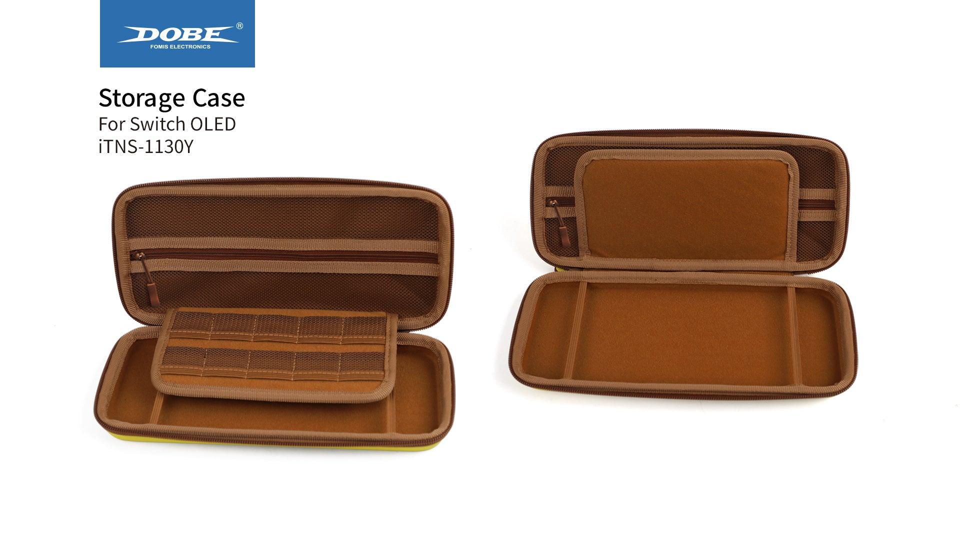 DOBE NSW STORAGE CASE FOR SWITCH OLED YELLOW (TNS-1130) - DataBlitz