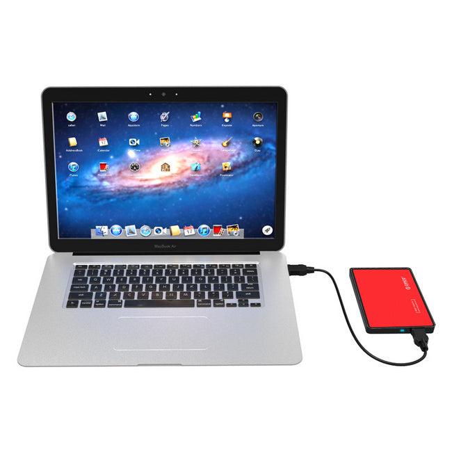 ORICO 2.5” USB 3.0 Hard Drive Enclosure (Red) (2588US3 V1) - DataBlitz